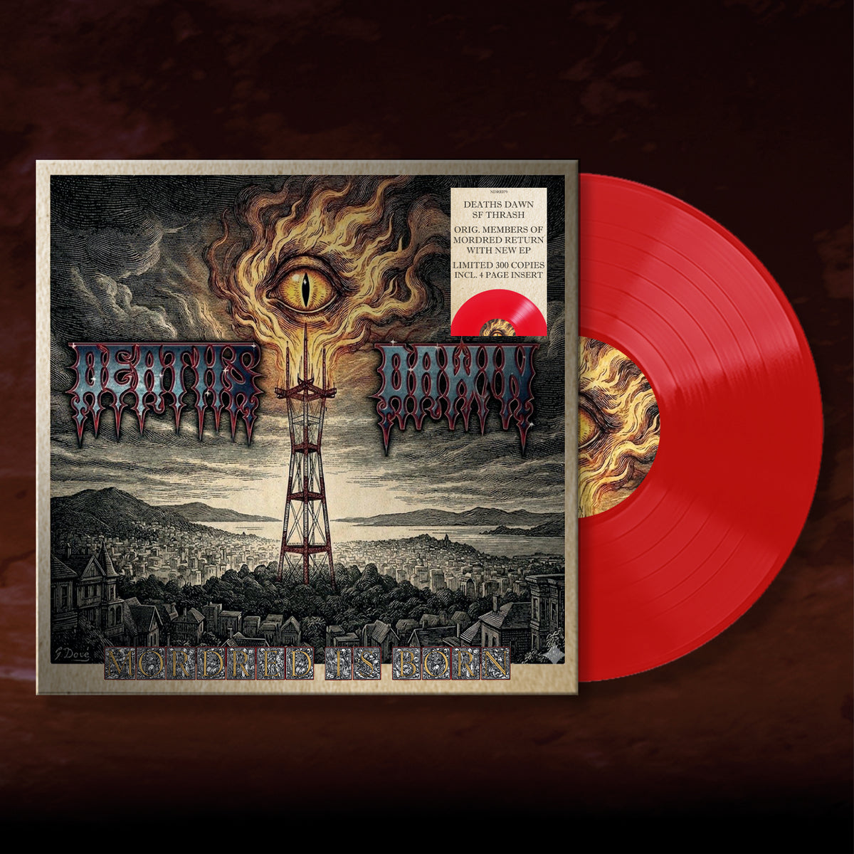 DEATHS DAWN - Mordred Is Born / RED LP - Pre Order Nov 6