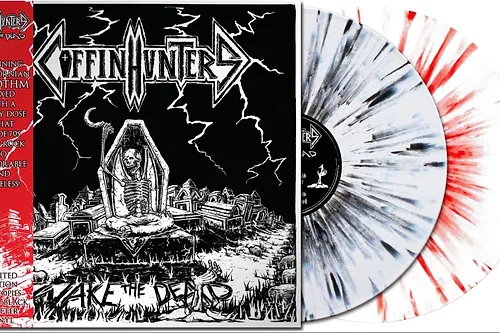 Coffin Hunters “wake the dead” NDRE049 – LP Red White splatter