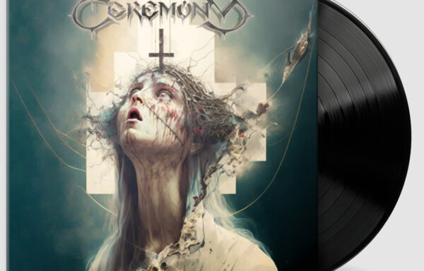 CEREMONY “solitary bleed” BLACK VINYL